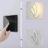 Aplica LED LILY 15W Petala Lumina Rece/Calda/Neutra Acril si Metal Alb [3]