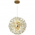 Candelabru Cristal MINUET 8x G9, Diametru 40cm, Auriu Lucios, Inaltime Reglabila [3]
