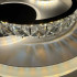 Lustra LED cu cristal ARIELLA 30W, Rotunda, lumina Rece/Calda/Neutra, Negru [3]
