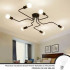 Lustra MODERNIST Hexa 6, 6x E27, Negru, Design Modern [2]