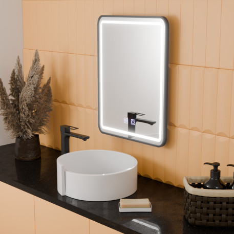 Oglinda LED Rectangulara, 45x60cm, Taglio Touch, Sistem Dezaburire [1]