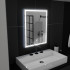 Oglinda LED Rectangulara, 50x70cm, FRAME Basic Touch [2]