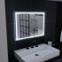 Oglinda LED Rectangulara, 80x60cm, FRAME Basic Touch [3]