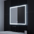 Oglinda LED Rectangulara, 80x60cm, FRAME Basic Touch [5]