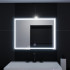 Oglinda LED Rectangulara, 80x60cm, FRAME Basic Touch [2]