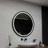 Oglinda LED Rotunda, 60cm, Nerina Basic Touch [5]