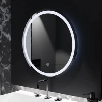 Oglinda LED Rotunda, 70cm, Basic Touch