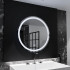 Oglinda LED Rotunda, 70cm, Basic Touch [3]