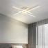 Lustra LED cu telecomanda MORA 80W, 4 Elemente, Liniara, lumina Rece/Calda/Neutra, Dimabila, Alb [2]