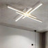 Lustra LED cu telecomanda MORA 80W, 4 Elemente, Liniara, lumina Rece/Calda/Neutra, Dimabila, Alb [3]