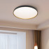 Plafoniera LED Fantas 46W, Rotunda, Abs, Alb si Negru [2]