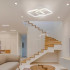 Lustra LED LILIA 20W, 2 Patrate, lumina Rece/Calda/Neutra, Alb [2]