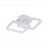 Lustra LED LILIA 20W, 2 Patrate, lumina Rece/Calda/Neutra, Alb [4]