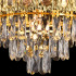 Candelabru Cristal BELVEDERE Nobile 5xE14, Diametru 40cm, Auriu Lucios, Inaltime Reglabila [5]