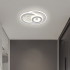 Lustra LED KOMPACTO 34W, 3 Cercuri, lumina Rece/Calda/Neutra, Alb [2]