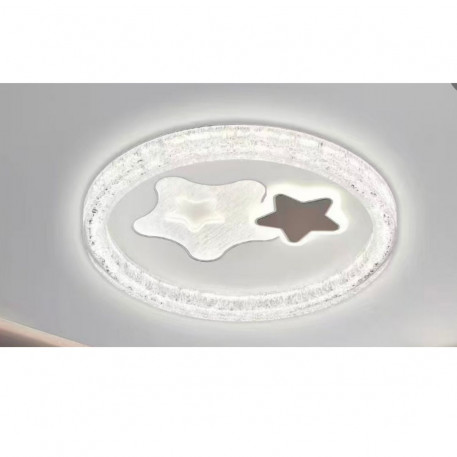 Lustra LED SKYForma Nexen, 160W, lumina Rece/Calda/Neutra, Negru [1]