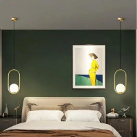 Lustra LOFT Gallery Modern, 1x E27, Alb Auriu, Metal, Inaltime Reglabila