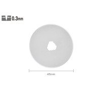 RB45-1 - Lama japoneza rotunda de 45 mm, Olfa