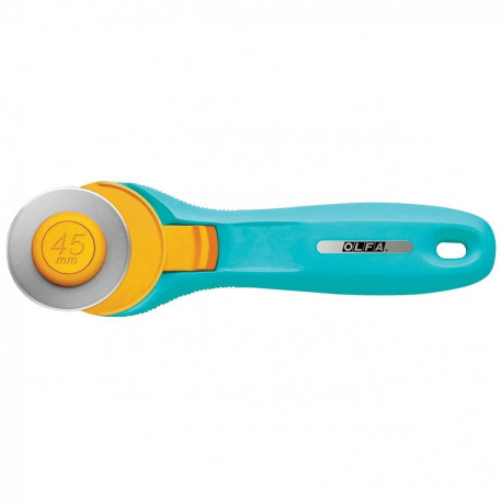 RTY-2/C Aqua albastru - cutit-cutter japonez, lama rotunda de 45 mm, Olfa [1]