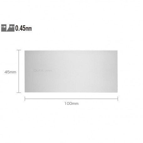 Set BSF-6B - lame japoneze flexibile pentru razuitor, 6 bucati, Olfa [1]