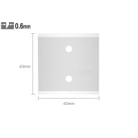 Set BTB-1 - lame japoneze razuitor, 3 bucati, Olfa