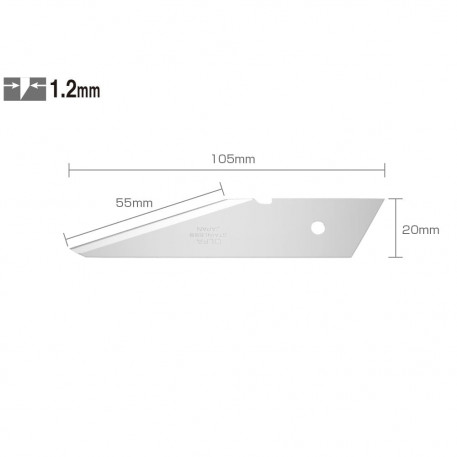 Set CKB-2 - lame japoneze pentru CK-2, 2 bucati, Olfa [1]