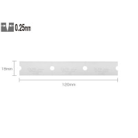 Set GSB-1S - lame japoneze razuitor, din inox, 30 bucati, Olfa