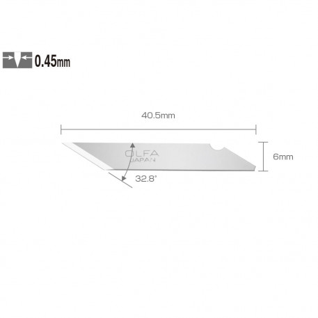 Set KB - lame japoneze decoratiuni, 25 bucati, Olfa [1]