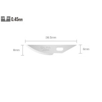 Set KB4-R/5 - lame japoneze decoratiuni, 5 bucati, Olfa