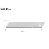 Set LWB-3B - lame japoneze negre tip fierastrau de 18 mm, 3 bucati, Olfa