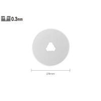 Set RB28-10 - lame japoneze rotunde de 28 mm, 10 bucati, Olfa