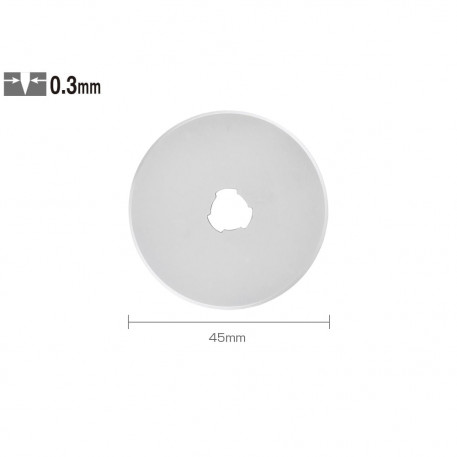 Set RB45-10 - lame japoneze rotunde de 45 mm, 10 bucati, Olfa [1]