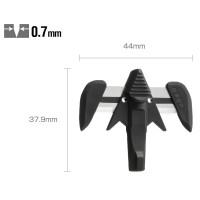 Set SKB-16/10B - lame japoneze cutite siguranta, 10 bucati, Olfa