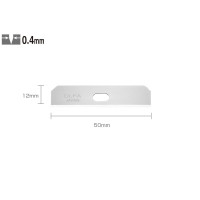 Set SKB-7/10B - lame japoneze pentru SK-7, 10 bucati, Olfa