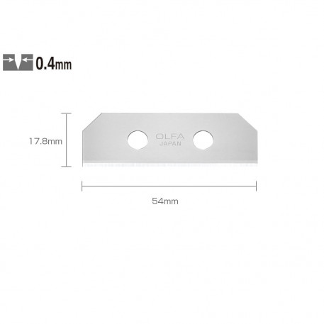 Set SKB-8/10B - lame japoneze pentru SK-8, 10 bucati, Olfa [1]