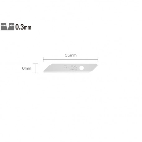 Set TSB-1 - lame japoneze, 5 bucati, Olfa [1]