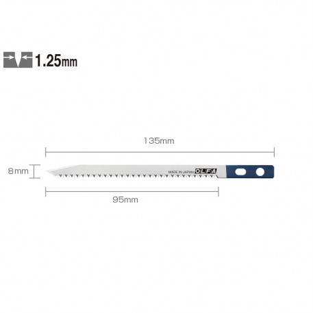 SWB-5/1B - lama japoneza tip fierastrau pentru CS-5, Olfa [1]