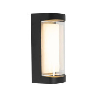 Aplica LED de Exterior Han, 12W, Metal, Negru Aplica LED de Exterior Han, 12W, Metal, Negru