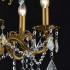 Candelabru SANSSOUCI Royal 12xE14 Metal si Cristal Inaltime Reglabila Alama Antichizata [3]