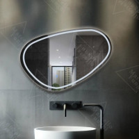 Oglinda LED , 80x45cm, Disegno Touch Marcello, Sistem Dezaburire, Dimabila