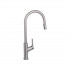 Baterie Bucatarie cu Dus Extractibil, Inox SUS304, Satinat, FJ5542 [2]