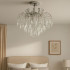 Candelabru Cristal EDINBURGH Eleganza, 5xE27, Diametru 47cm, Crom Lucios [5]