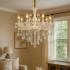 Candelabru Cristal SANSSOUCI Magno, 8xE14, Diametru 70cm, Alb [4]