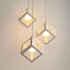 Lustra Forma Cub, STRUKTUR Cluster, 3xE27, Alb, Metal [2]