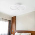 Lustra LED cu telecomanda BETTY 28W, 2 Cercuri, lumina Rece/Calda/Neutra, Dimabila, Alb [2]