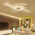 Lustra LED cu telecomanda LANDYN 71W, lumina Rece/Calda/Neutra, Dimabila, Alb [5]