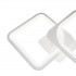 Lustra LED cu telecomanda ZOE 69W, 2 Patrate, lumina Rece/Calda/Neutra, Dimabila, Alb [3]