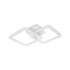 Lustra LED cu telecomanda ZOE 69W, 2 Patrate, lumina Rece/Calda/Neutra, Dimabila, Alb [5]
