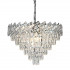 Candelabru Cristal Jordan 10 x E27 Argintiu [2]