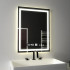 Oglinda LED Rectangulara, 45x60cm, Verite MotionGlow Marcello, Sistem Dezaburire, Ceas & Termometru, Dimabila [4]